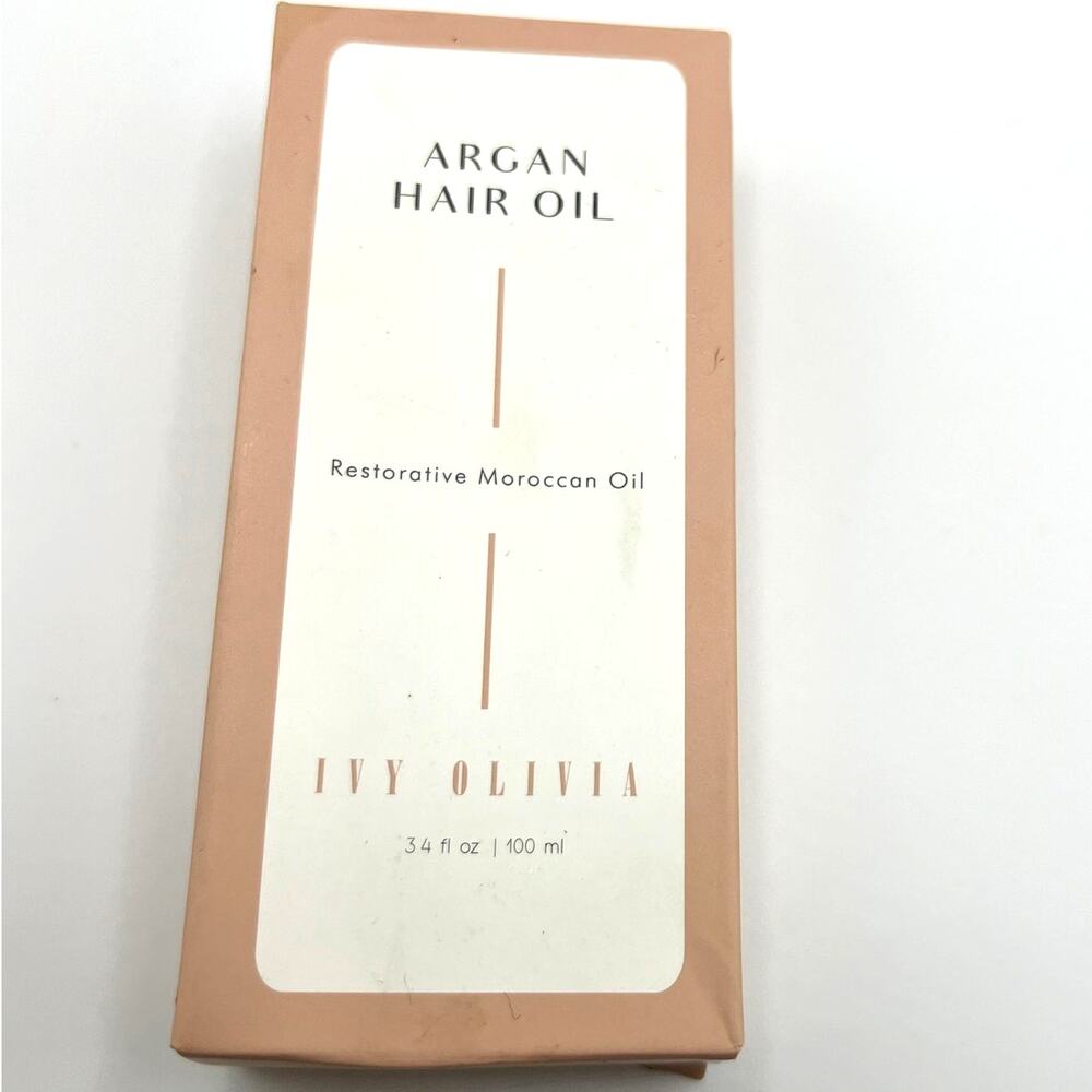 Ivy Olivia Argan Hair Oi antioxidant-rich argan oil shine smooths luxury